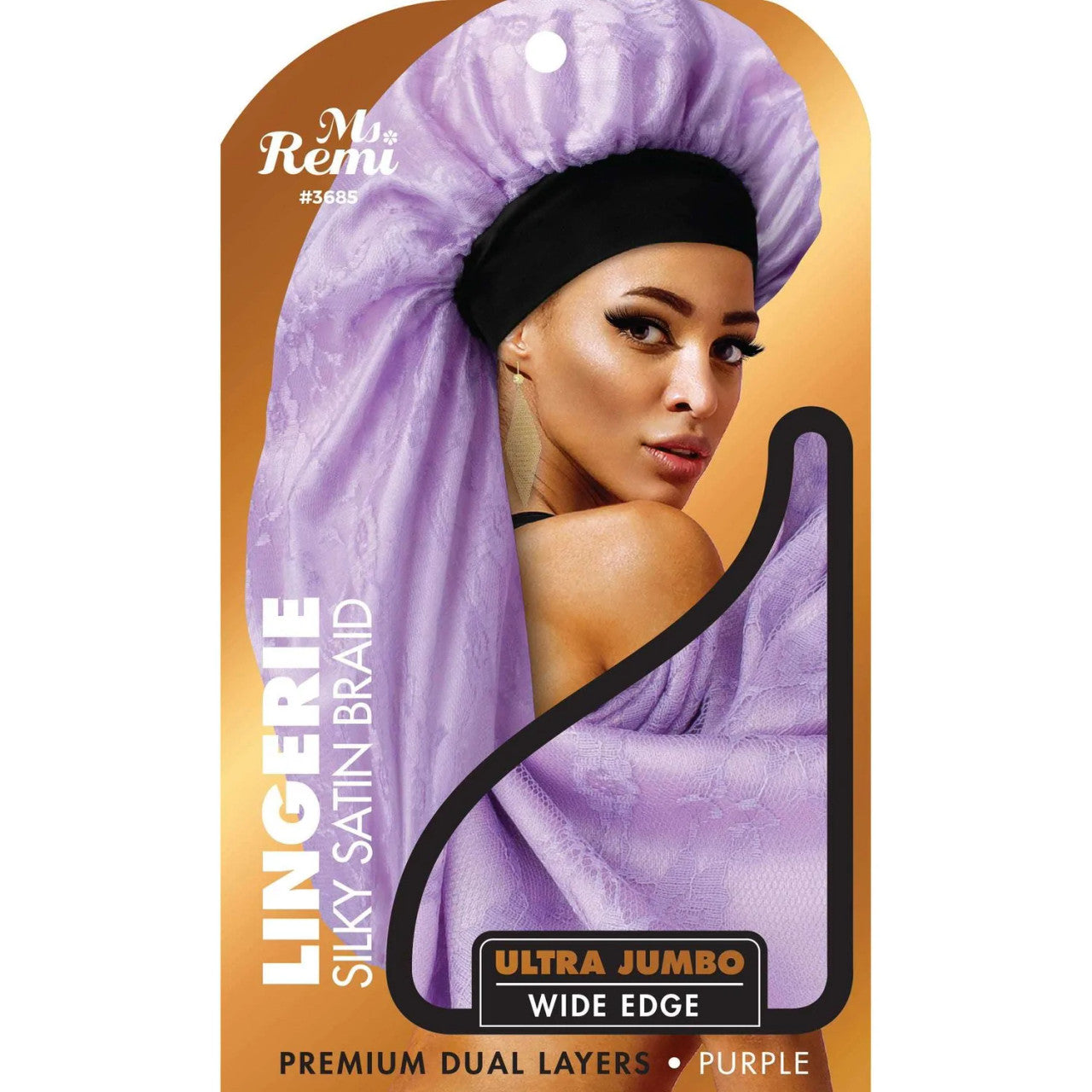Annie Ms. Remi Lingerie Wide Edge Silky Braid Bonnet Ultra Jumbo