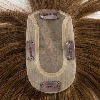 Hair Couture 100% Human Hair with 4 Clips - Natural Top Small