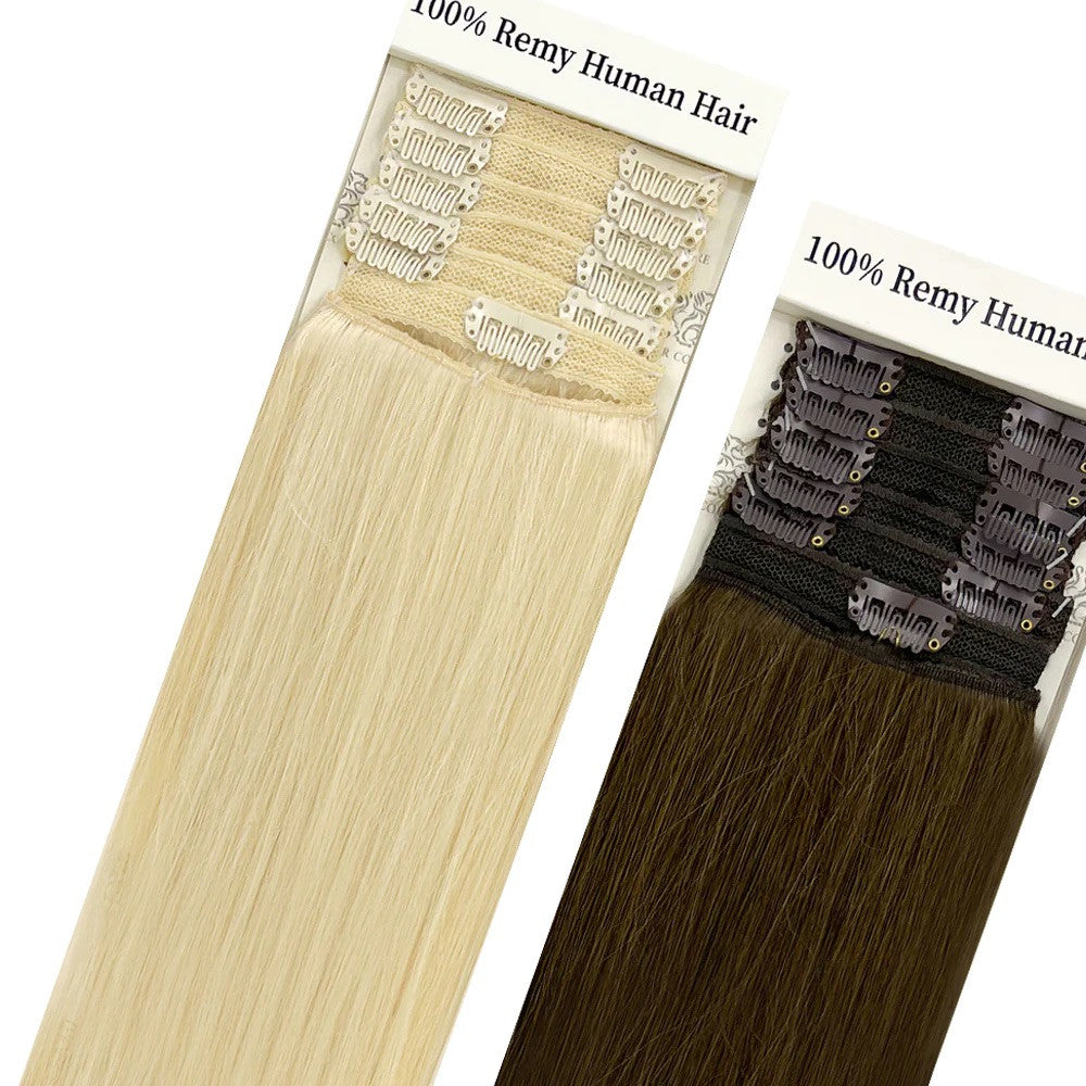 Hair Couture 100% Remy Human Hair Extension NEOPHILIA 9PCS Clip-On 14"-22"