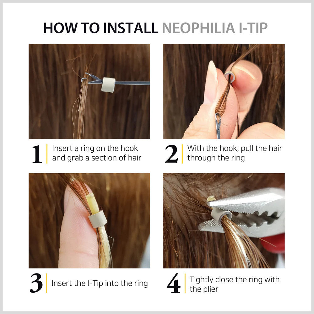 Hair Couture Neophilia 100% Remy Human Hair 50pcs I-Tip - Ocean Wave