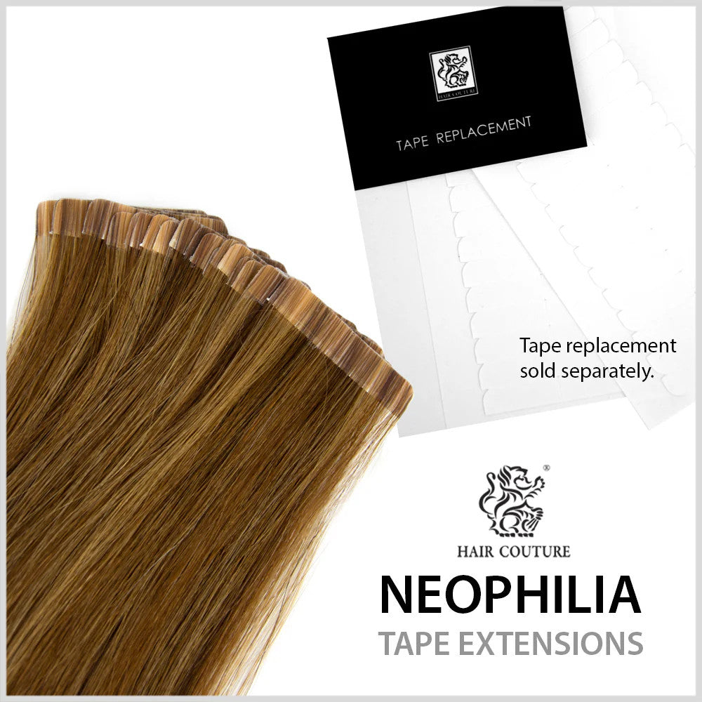Hair Couture Neophilia 100% Remy Human Hair 12pcs Tape-In Extensions - Water Wave