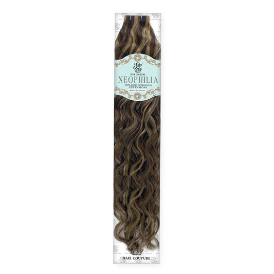 Hair Couture Neophilia 100% Remy Human Hair 12pcs Tape-In Extensions - Water Wave