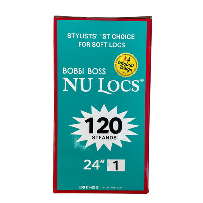 Bobbi Boss Synthetic Braids Nu Locs 24" 120 Pcs Multi