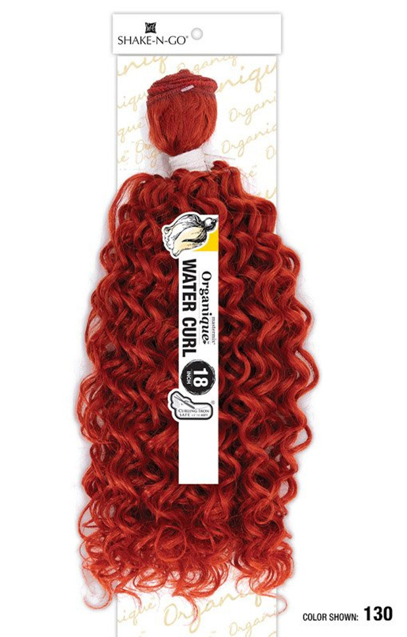 SHAKE N GO Organique  Mastermix Weave - WATER CURL (14"-30")