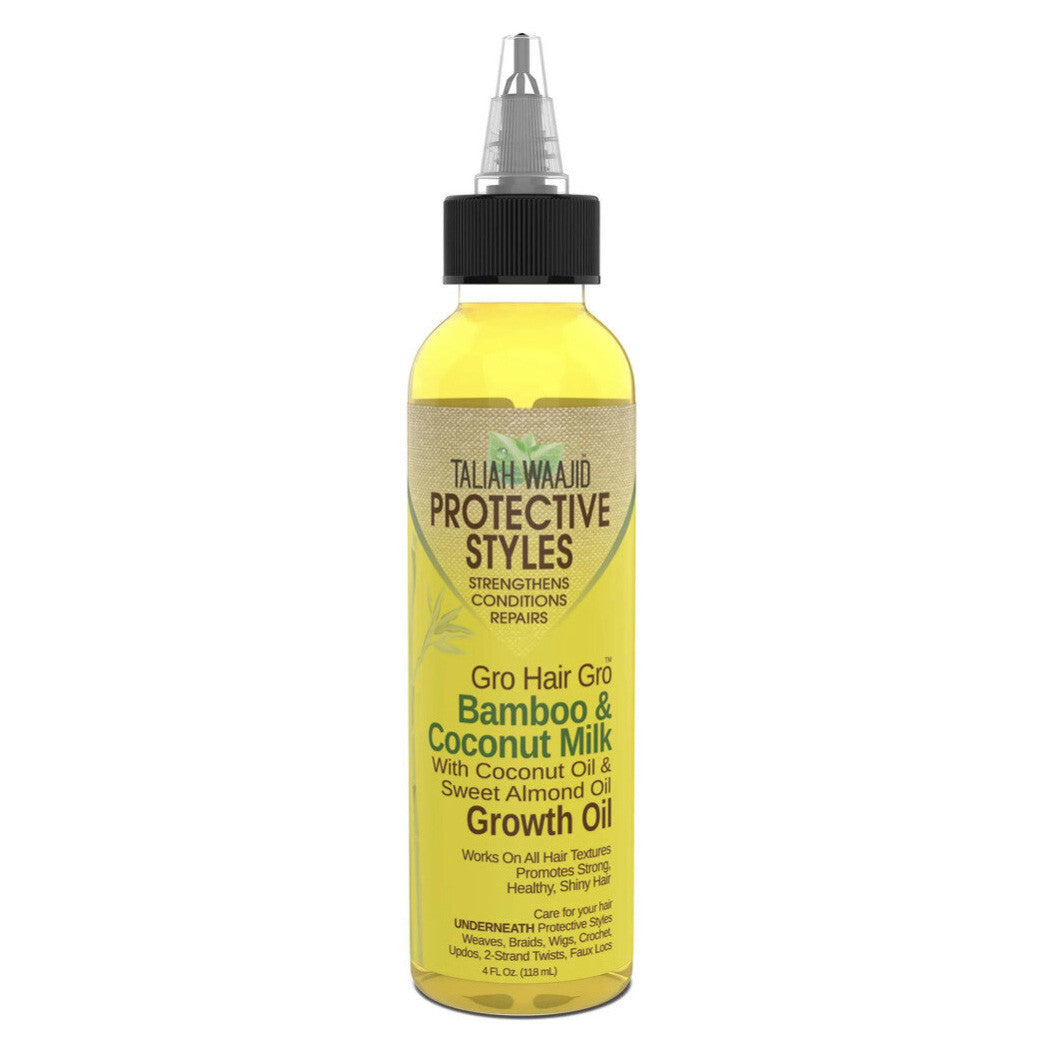 Taliah Waajid Gro Hair Gro Bamboo And Coconut Milk Growth Oil (4 oz)