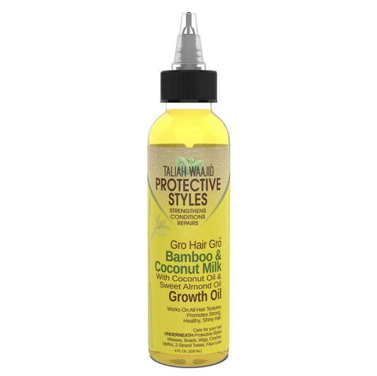 Taliah Waajid Gro Hair Gro Bamboo And Coconut Milk Growth Oil (4 oz)