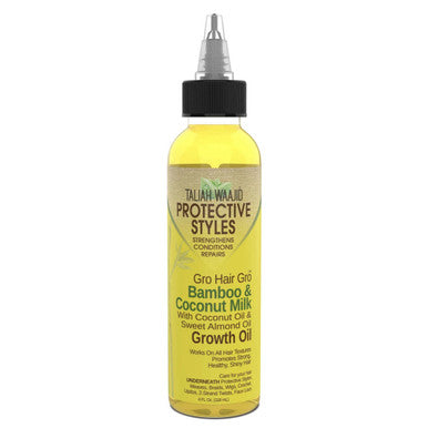 Taliah Waajid Gro Hair Gro Bamboo And Coconut Milk Growth Oil (4 oz)