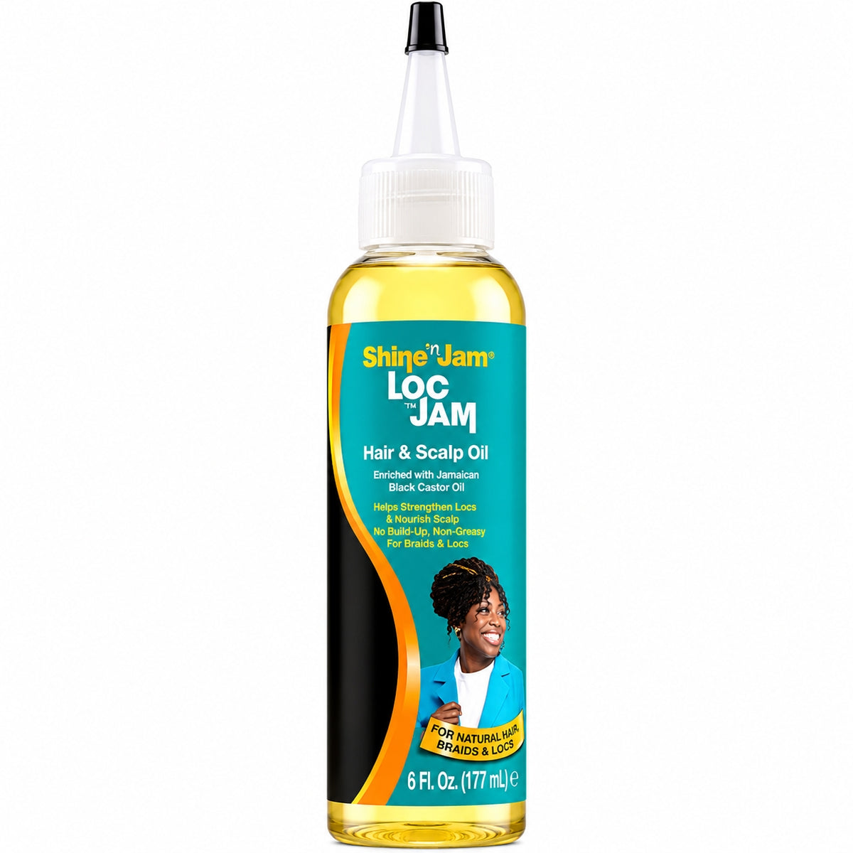 Ampro Shine N Jam Loc N Jam Hair & Scalp Oil (6oz)