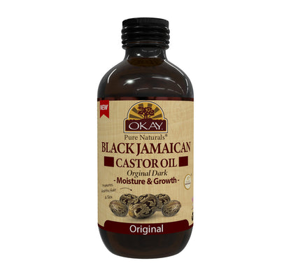OKAY Extra Dark 100% Natural Black Jamaican Castor Oil