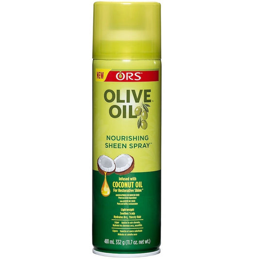ORS Olive Oil Sheen Spray Infused with Coconut Oil (11.7 oz)
