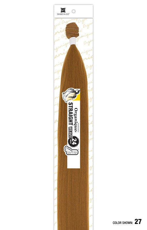 SHAKE N GO Organique Master Mix Weave - STRAIGHT 24"