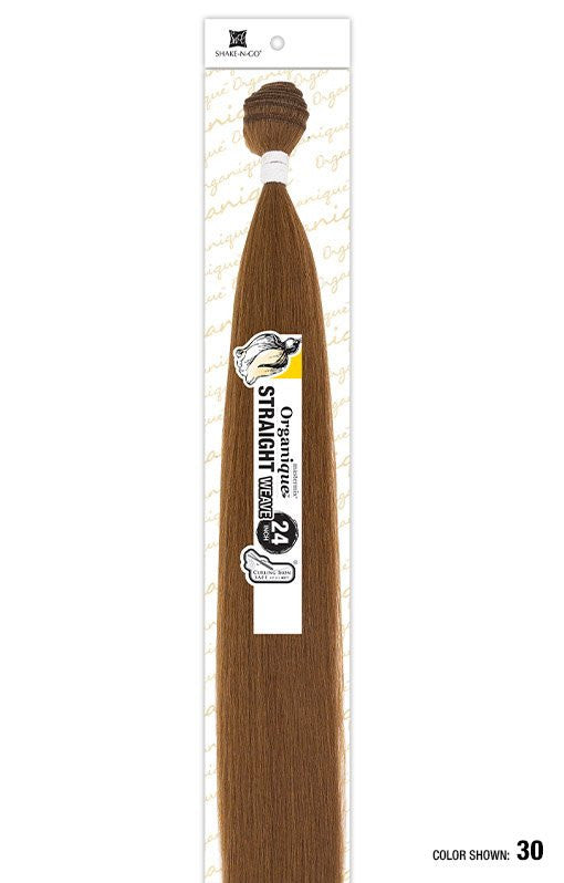 SHAKE N GO Organique Master Mix Weave - STRAIGHT 24"