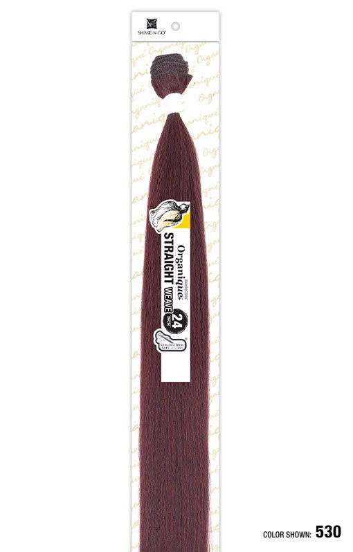 SHAKE N GO Organique Master Mix Weave - STRAIGHT 24"