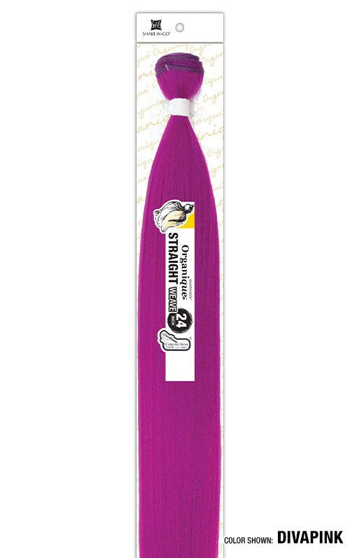 SHAKE N GO Organique Master Mix Weave - STRAIGHT 24"
