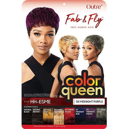 OUTRE Fab & Fly 100% Unprocessed Human Hair Wig HH-ESME