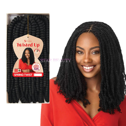 OUTRE X-Pression Twisted Up Synthetic Crochet Hair Springy - Spring Twist 8"