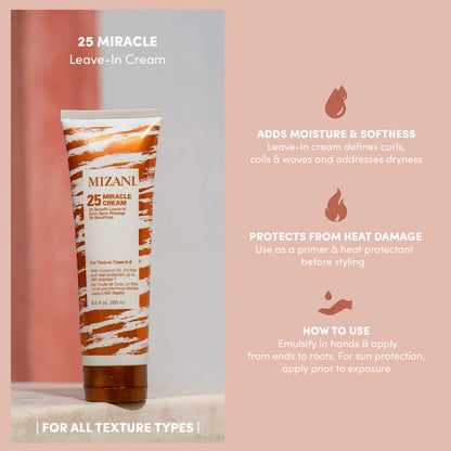 MIZANI 25 Miracle Leave-In Cream (8.5 oz)