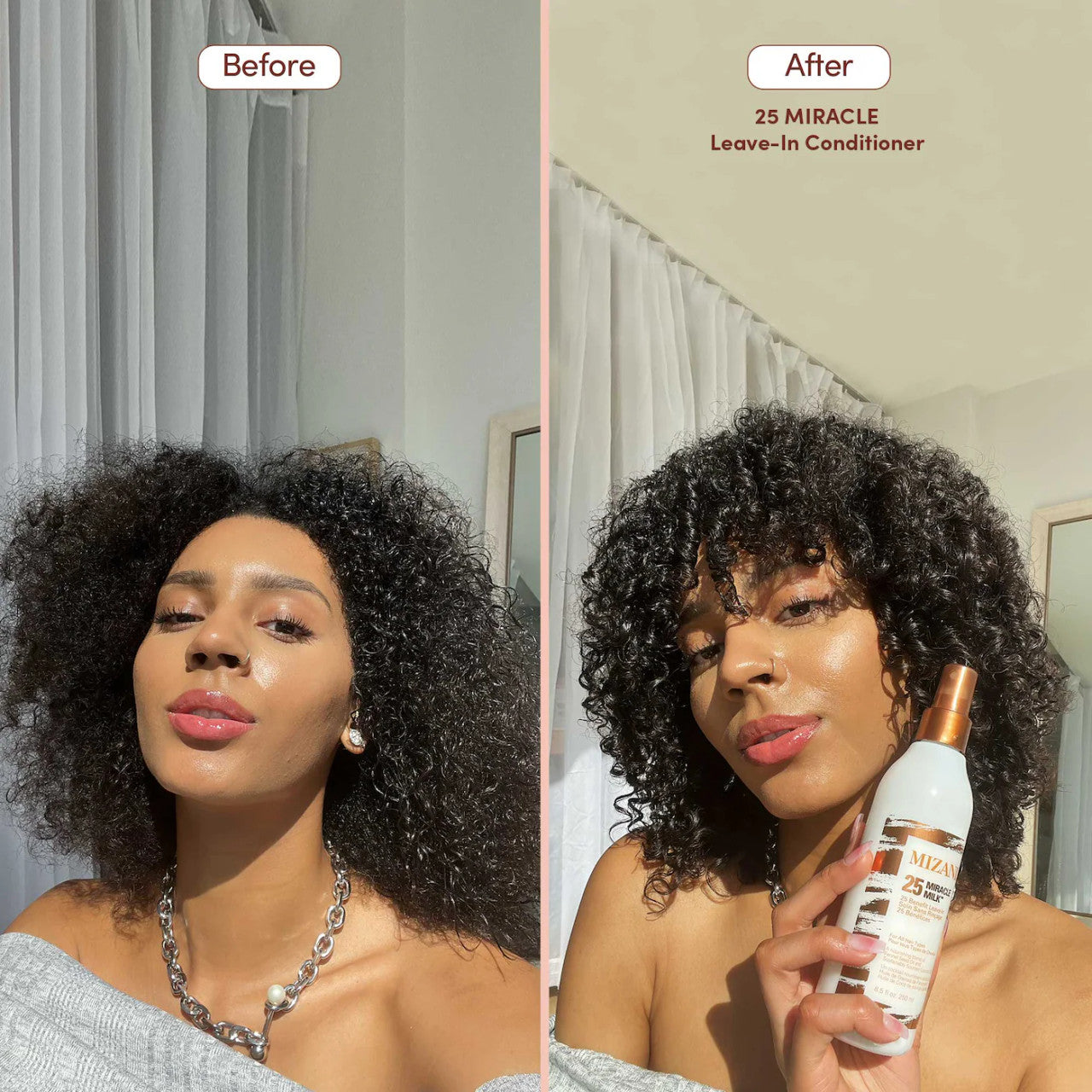 MIZANI 25 Miracle Milk Heat Protectant Leave-In Conditioner (8.5 oz)