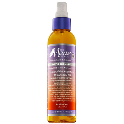 The Mane Choice Exotic Cool Laid Mellow Melon & Nectarine Melted Shine Oil (6oz)