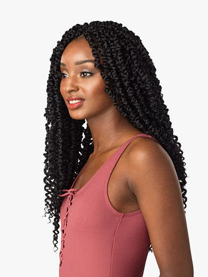 SENSATIONNEL Synthetic Crochet Braids LULUTRESS - PASSION TWIST 18"