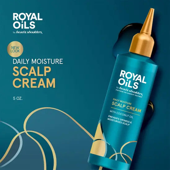 Head & Shoulders Royal Oils Daily Moisture Scalp Cream (5 oz)