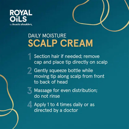 Head & Shoulders Royal Oils Daily Moisture Scalp Cream (5 oz)