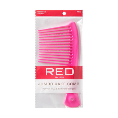 RED  Jumbo Rake Comb Asst Color