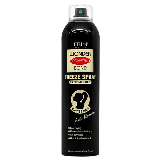 Ebin New York Wonder Ponytail Bond Freeze Spray (8 oz)