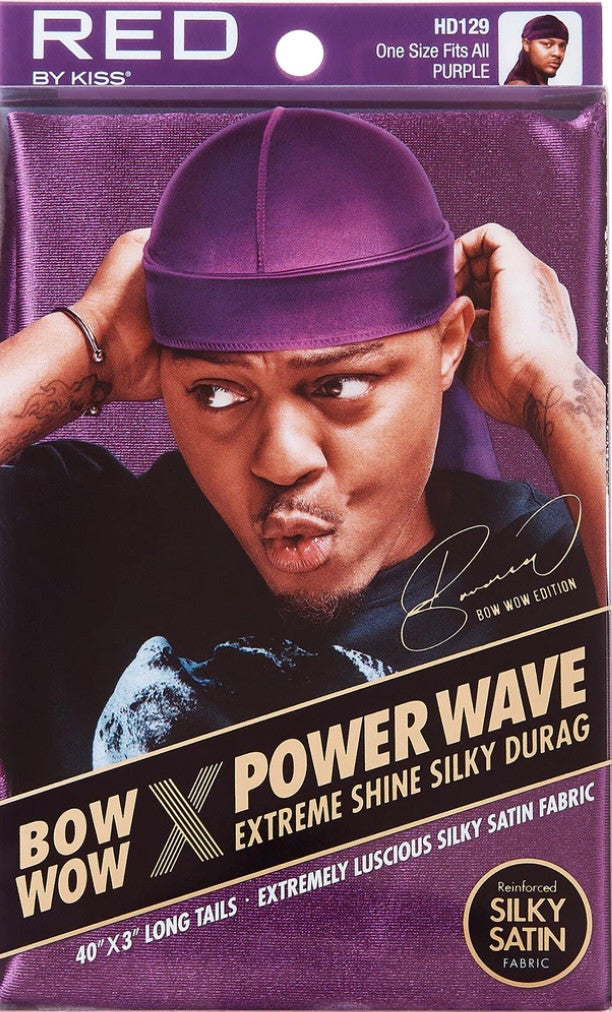 KISS Bow Wow X Power Wave Extreme Shine Silky Durag