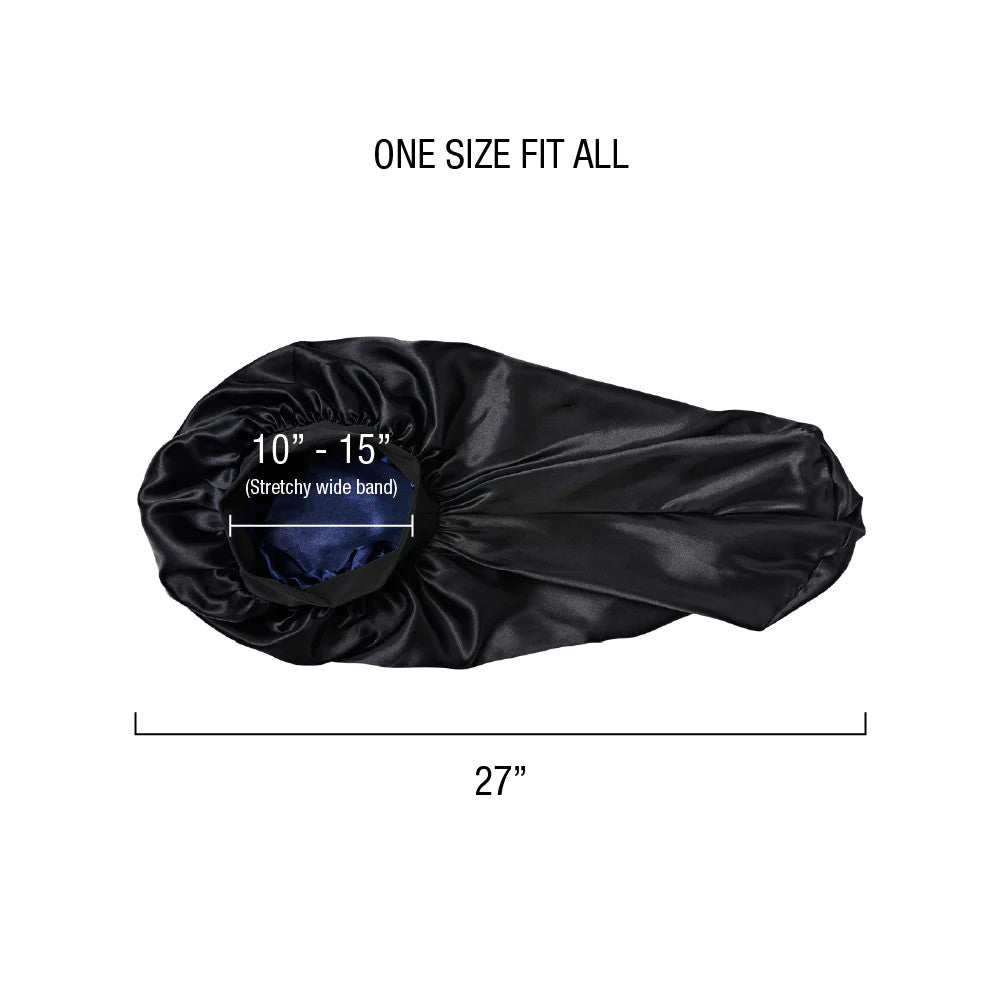 RED Men's Silky Satin Bonnet