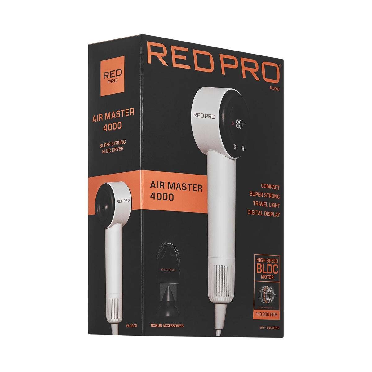 RED Pro Air Master 4000 Compact Hair Dryer