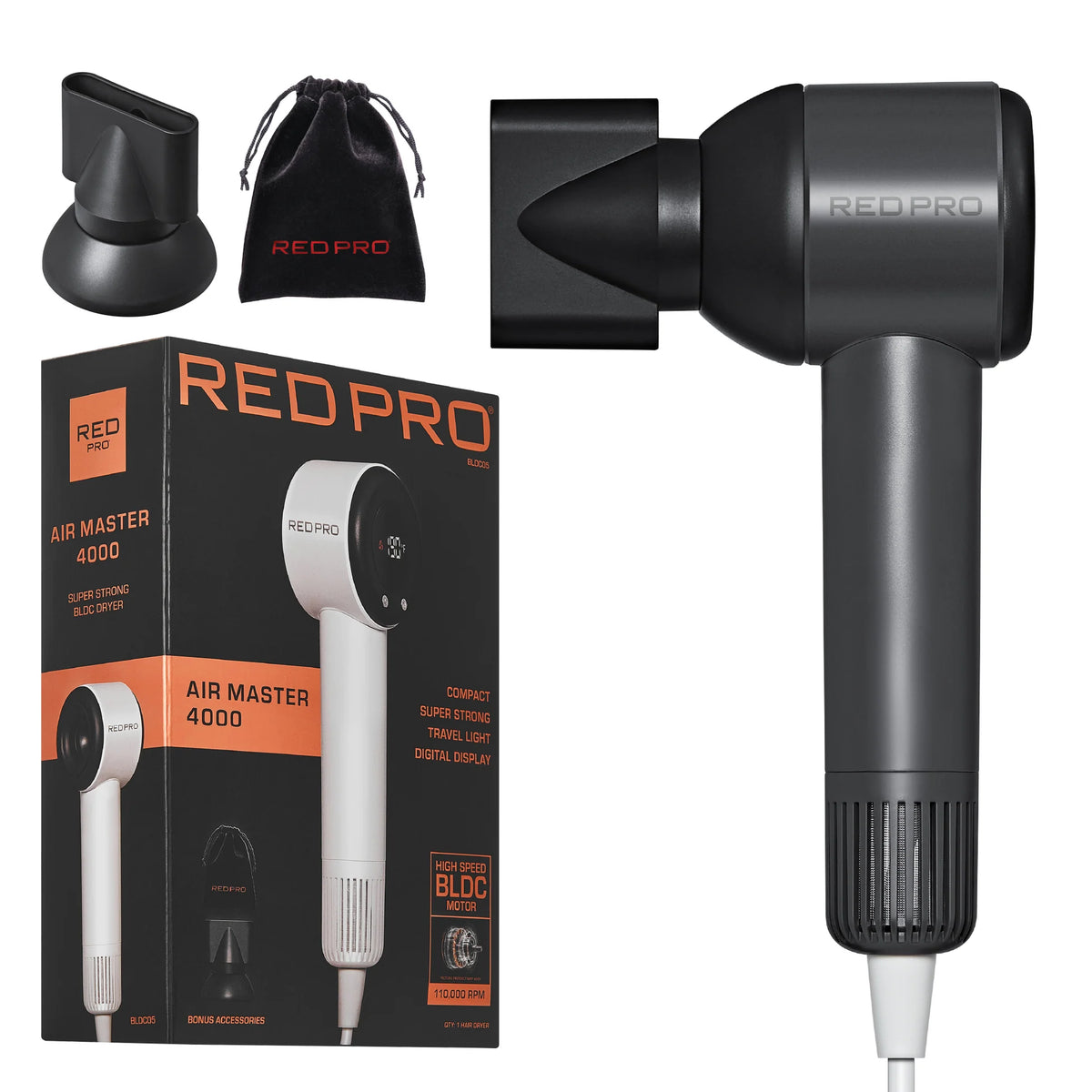 RED Pro Air Master 4000 Compact Hair Dryer