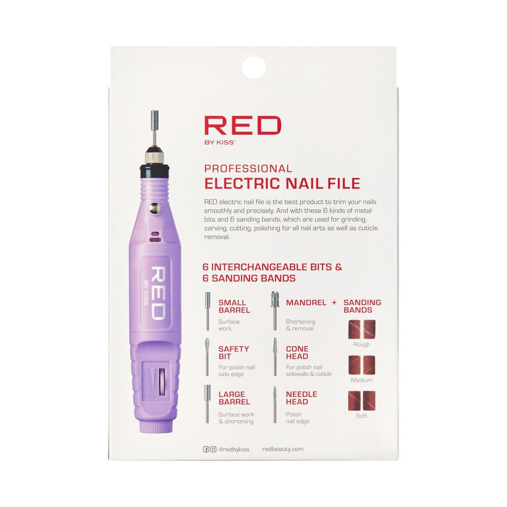 RED Electric Nail File