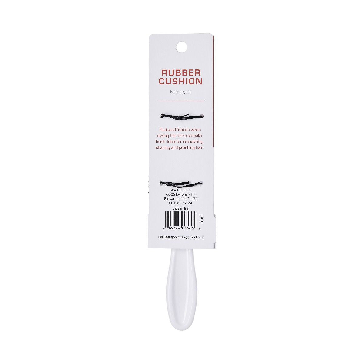 RED Rubber Cushion Brush