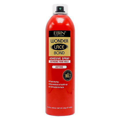 Ebin New York Wonder Lace Bond Adhesive Spray (Active - Extreme Firm Hold)