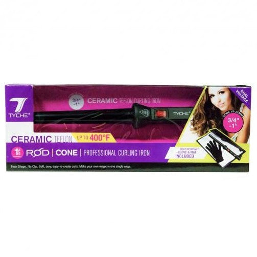TYCHE Ceramic Curling Iron: