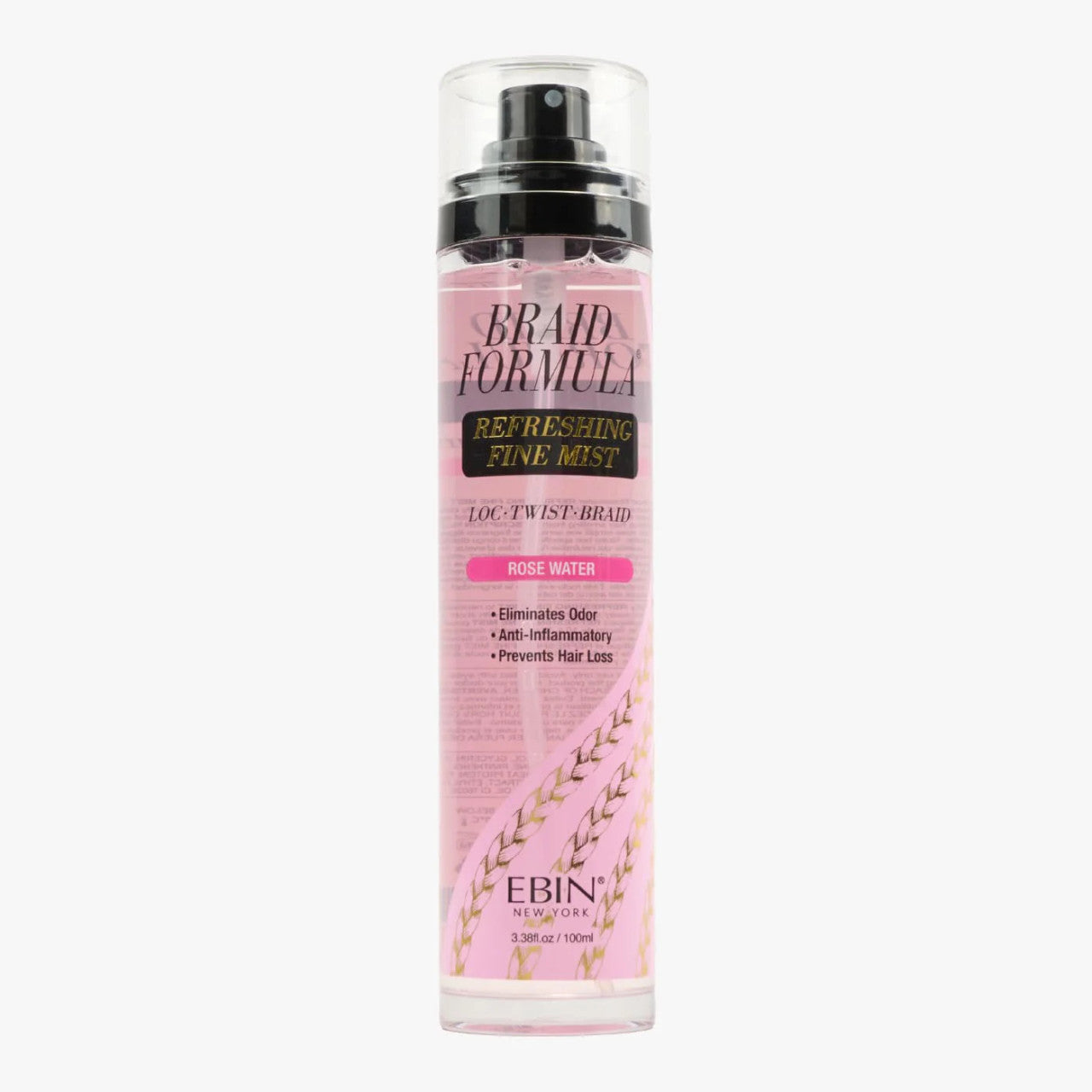 Ebin New York Braid Formula Refreshing Fine Mist (3.38 oz)