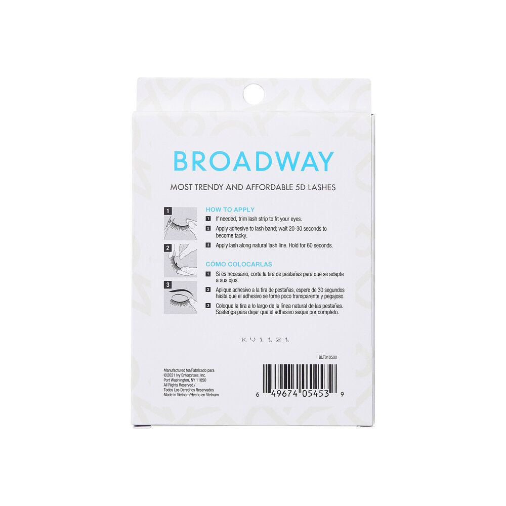 KISS Broadway 5 Pair 5D Lash