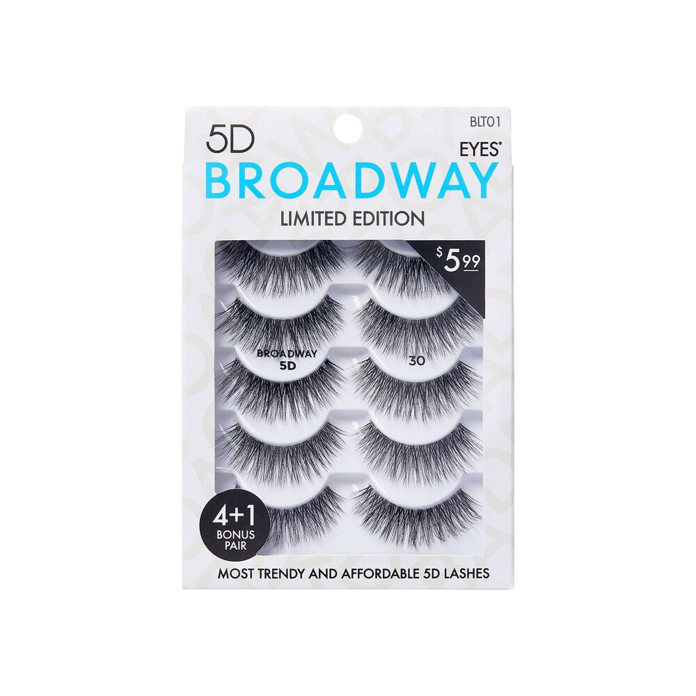 KISS Broadway 5 Pair 5D Lash