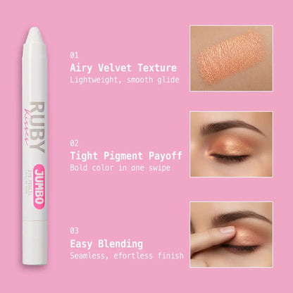 Ruby Kisses Jumbo Eye Pencil with Sharpener