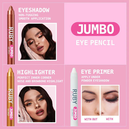 Ruby Kisses Jumbo Eye Pencil with Sharpener
