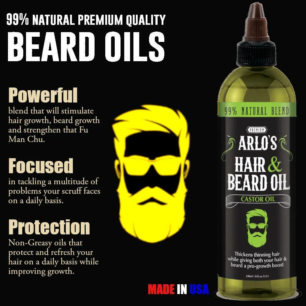 ARLOS Hair & Beard Oil (8oz)
