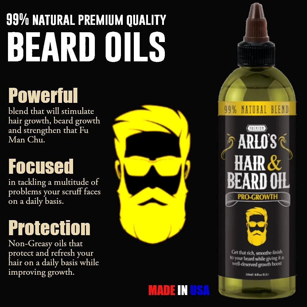 ARLOS Hair & Beard Oil (8oz)