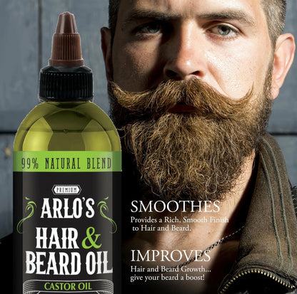 ARLOS Hair & Beard Oil (8oz)