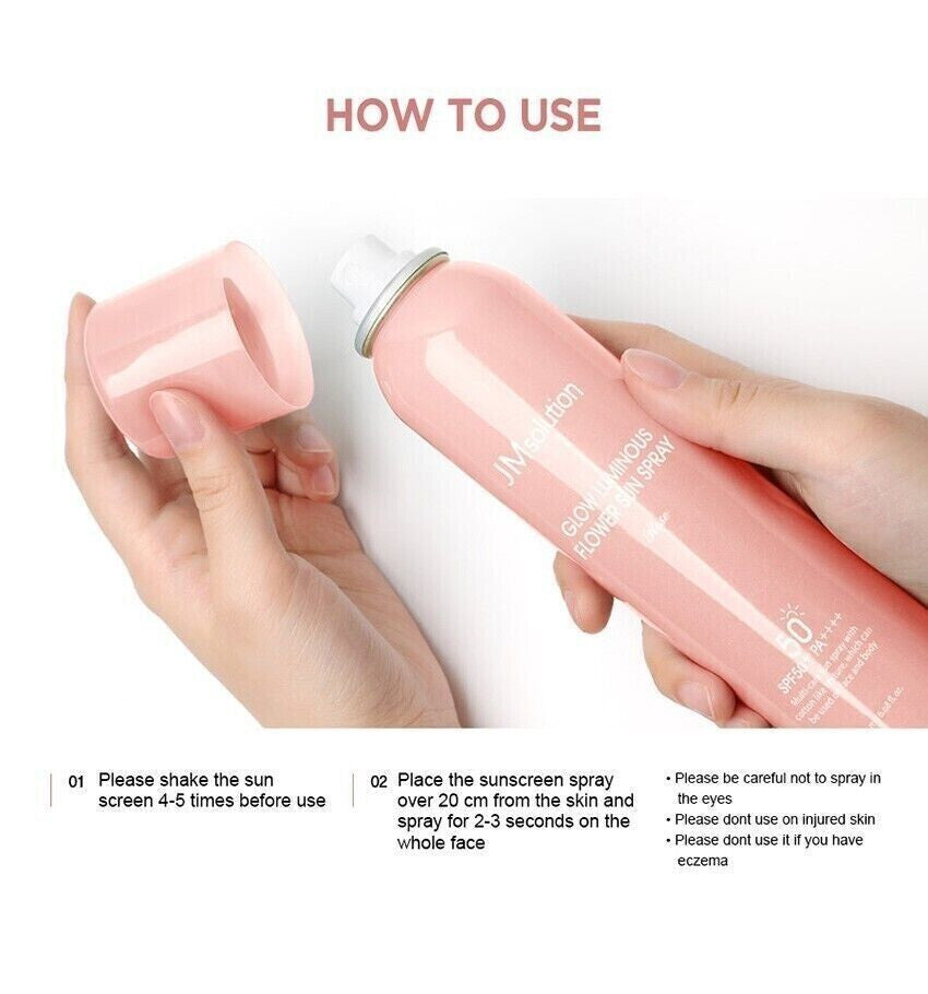 JMsoultion Glow Luminous Flower Sun Spray SPF50+PA++++ (6.12 oz)