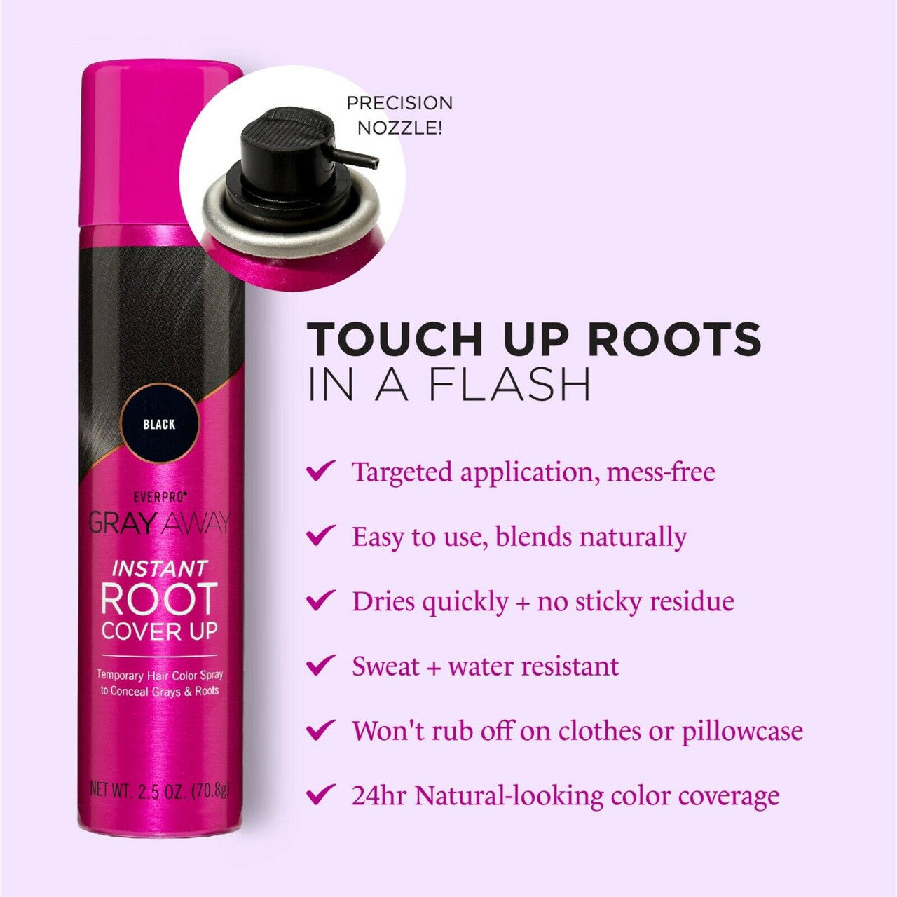 EVERPRO Gray Away Instant Root Cover Up