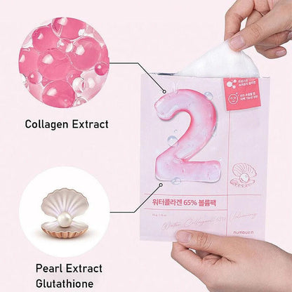 NUMBUZIN No. 2 Water Collagen 65% Voluming Sheet Mask (1 Sheet)