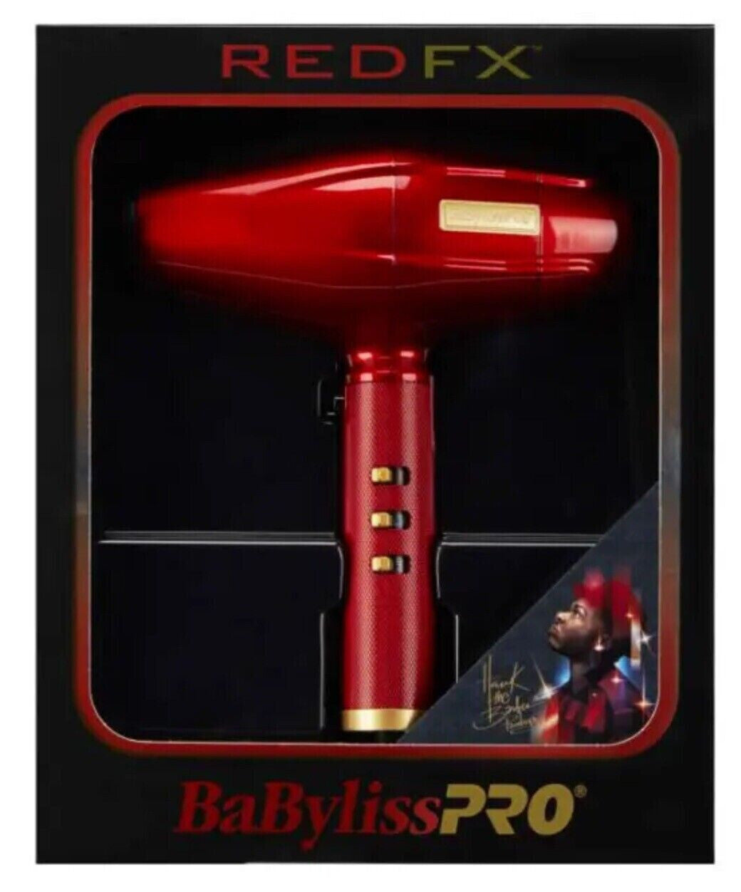 BaBylissPRO REDFX High-Performance Turbo Dryer