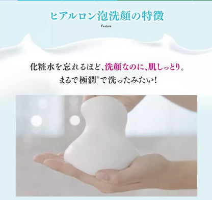 ROHTO Hada Labo Gokujyun Hyaluronic Acid Face Foam (5.4oz)