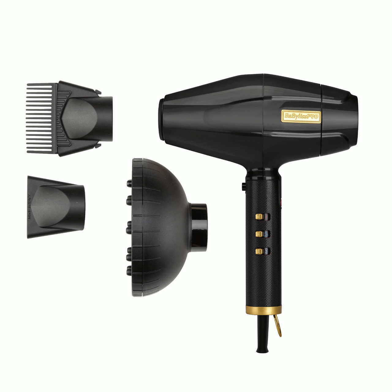 BaBylissPRO BLACKFX High-Performance Turbo Dryer